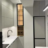 کابینت مینیمال سفید