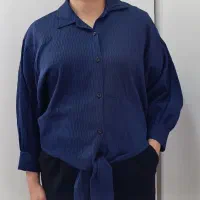 فروش عمده شومیز گره ای فری سایز