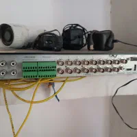 دستگاه 16کانال همراه سه عدد دوربین