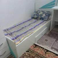 تخت ام دی اف درجه یک|تخت و سرویس خواب|قوچان, |دیوار