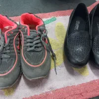 دو جفت کفش و کتانی زنونه