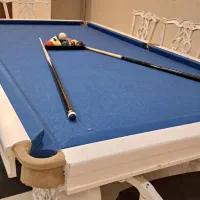 میز بیلیارد و میزنهارخوری ۸ نفره (دو منظوره)|ورزشهای توپی|پردیس, فاز ۶|دیوار