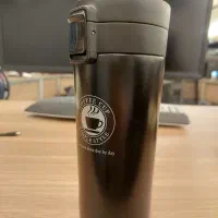 تراول ماگ مشکی خاکستری