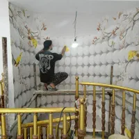 نصاب کاغذ دیواری و پوستر،نصب،ترمیم،تعویض|خدمات پیشه و مهارت|شیراز, تاچارا|دیوار