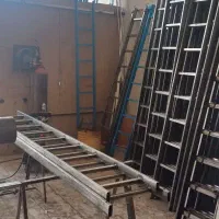 تولید نردبان های مخابراتی/ فلزی / کشویی/ دوطرفه|ابزارآلات|یزد, |دیوار