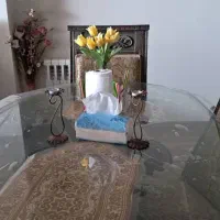 سرویس مبلمان و میز ناهارخوری ۸ نفره|مبلمان خانگی و میز عسلی|کرج, کوی ایثار|دیوار