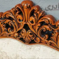 مبل شاه نشین سلطنتی کلاسیک کد ۸۰۲ دورومنبت چراغان|مبلمان خانگی و میز عسلی|چهاردانگه (تهران), |دیوار