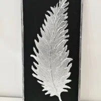 دو عدد تابلو ورق نقره