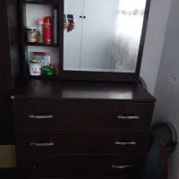 کمدو دراور با میز ارایشی کاملا سالم در حد نو|جاکفشی، کمد، دراور|پاکدشت, پاکدشت (مامازند)|دیوار