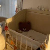 تخت کودک ، تخت نوزاد با تشک ، سرویس|تخت و صندلی بچه|تهران, گلستان (شهرک راه آهن)|دیوار