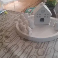 بیس خام سنگ مصنوعی موجود هست|صنایع دستی و سایر لوازم تزئینی|لیکک, |دیوار