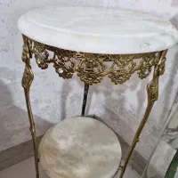 میز برنجی میز تلفن