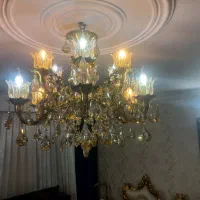 لوستر یک جفت برنجی