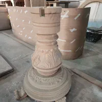 پایه گلدونی میز نهارخوری چوبی