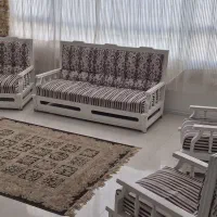 مبل ۷ نفره چوبی