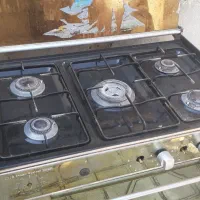 اجاق گاز ۵ شعله طرح فر|اجاق گاز و لوازم برقی پخت‌وپز|شیراز, رازی|دیوار