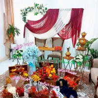دکور یلدا و خنچه و میوه آرایی شیک و خاص