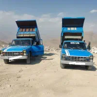 حمل نخاله ومصالح ساختمان با نیسان خاوراجاره بابکت