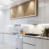 طراحی و اجرای کابینت کمد تیوال ام دی اف در اصفهان