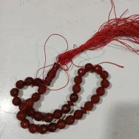 تسبیح تراش خورده عقیق