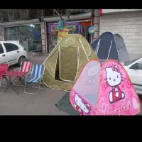 چادر جاده مسافرتی0سایبان پارکی میزصندلی برزنت باغی|کوهنوردی و کمپینگ|تهران, والفجر (افسریه)|دیوار