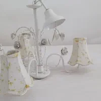 لوستر فلزی ۳شاخه هوم
