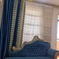 مبل ۸نفره همراه شال مدرن وعسلی|مبلمان خانگی و میز عسلی|صحنه, |دیوار