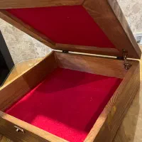 جعبه چوبی دست‌ساز با کاشی برجسته ی سنتی|صنایع دستی و سایر لوازم تزئینی|تهران, سعادت‌آباد|دیوار