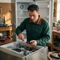 تعمیرات یخچال شارژوگازونوار یخچال درمنزل..