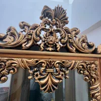 بوفه تمام چوب رنگ طلایی (سلطنتی)