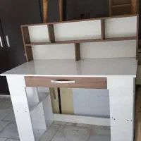 میز کتابخانهدار پایه باکس کشو بزرگ