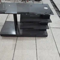 میز تلویزیون شیشه ای