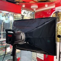 سافت باکس ویدئولایت حرفه ای300 وات با پایه و باکس|دوربین عکاسی و فیلمبرداری|تهران, بازار|دیوار