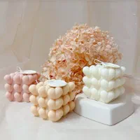 شمع های دکوراتیو و مدرن پینترستی|صنایع دستی و سایر لوازم تزئینی|ارومیه, |دیوار