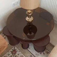 میز جلو مبلی و  ۴عدد میز عسلی