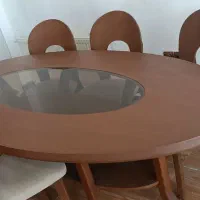نهار خوری ۸نفره کاملا سالم