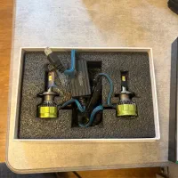 ۲ عدد هدلایت نور بالا و پایین قوی فن‌ دار