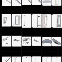 اهرم دستگیره یخچال،ترموستات،موتور فن،المنت،تایمر