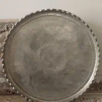 سینی مسی قدمت دار|کلکسیون اشیاء عتیقه|کرمانشاه, |دیوار