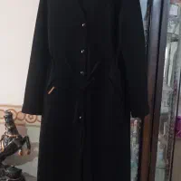 مانتو مشکی در حد نو