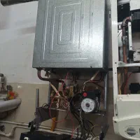 پکیج ایران رادیاتور 24 هزار دو مبدل فن دار|آبگرمکن، پکیج، شوفاژ|مشکیندشت, |دیوار