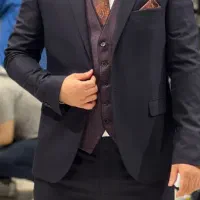 کت و شلوار و ژیله سایز ۵۴ Mario maretti