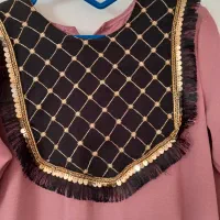 مانتو پیراهن ساحلی بلند سایز ۳۸ ۴۰