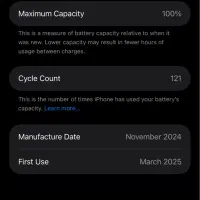 ایفون ۱۶ پرومکس ۲۵۶ بدون نقطه و خش باطری ۱۰۰
