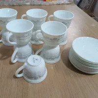 فنجون نعلبکی آرکوپال|ظروف سرو و پذیرایی|قم, شهرک امام حسن|دیوار