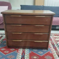 دراور 4  کشو کاملا چوب