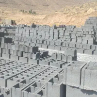 فروش بلوک دیواری ساده نما ته پُر|مصالح و تجهیزات ساختمان|شیراز, کفترک|دیوار