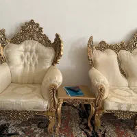 مبل سلطنتی ۷نفره|مبلمان خانگی و میز عسلی|ایلام, |دیوار