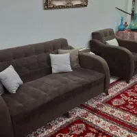 مبل راحتی 7 نفره همراه جلو مبلی