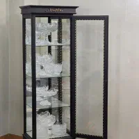 بوفه چوب و شیشه